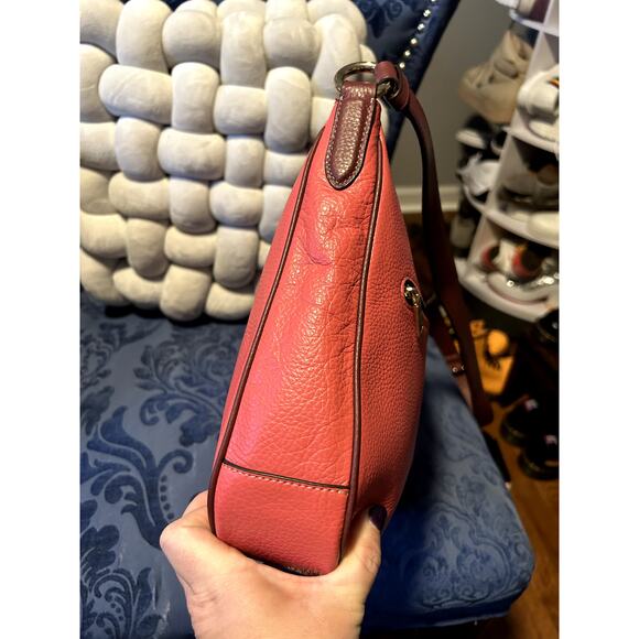 Coach Watermelon Strawberry Pink Ellie File Crossbody - Picture 6 of 14